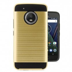 Motorola Moto E4 Armor Hybrid Case (Champagne Gold)